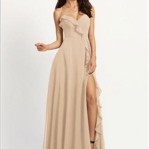 Champagne Bridesmaid Dress